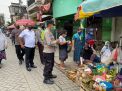 Polsek Krembangan Lakukan Operasi Yustisi Gabungan di Pasar Kalianak