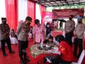 Kejar Herd Immunity, Polres Bojonegoro bersama Yayasan Kemala Bhayangkari Cabang Bojonegoro Gelar Vaksinasi Anak