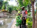 Polsek Semampir Laksanakan Pengecekan Debit Air Sungai Pegirian, Waspada Terjadinya Banjir