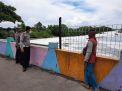 Polsek Kenjeran Cek Pintu Air Tambak Wedi, Situasi Normal dan Tidak Ada Potensi  Banjir