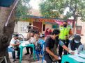 Polsek Semampir Laksanakan Pengamanan Vaksinasi, Pastikan Berjalan Lancar dan Aman