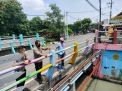 Polsek Kenjeran Rutin Cek Ketinggian Debit Air, Waspada Terjadinya Banjir