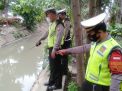 Polsek Semampir Rutin Lakukan Pemantauan Sungai Pegiria, Antisipasi Terjadinya Banjir