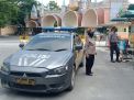 Sambang Wisata Kenpark, Personil Polsek Kenjeran Lakukan Patroli Antisipasi Terjadinya 3C