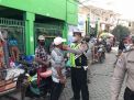 Gelar Operasi Yustisi Sekaligus Bagikan Masker, Wujud Polsek Krembangan Cegah Penyebaran Covid-19