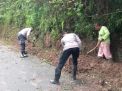 Tanggap Bencana, Polres Madiun Bantu Masyarakat Terdampak Tanah Longsor