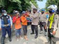 Polres Pelabuhan Tanjung Perak Gelar Operasi Penertiban Masker, Tekan Penyebaran Covid-19