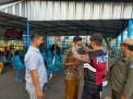 Polres Pelabuhan Tanjung Perak Gelar Operasi Penertiban Masker Bersama Personil Gabungan