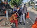 Polres Pelabuhan Tanjung Perak Gelar Operasi Yustisi Skala Besar Sekaligus Bagikan Masker Gratis