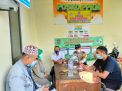 Bhabinkamtibmas Pegirian Sambang di Posko PPKM Mikro, Beri Himbauan Mengenai Peraturan Protokol Kesehatan