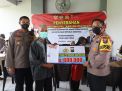 Polres Mojokerto Salurkan Bantuan BPTKLWN ke 6000 Pedagang Mikro