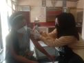 Polsek Krembangan Gelar Vaksinasi Covid-19 Dosis 2 dan Dosis 3 Jenis Pfizer Untuk Masyarakat Usia 18 Tahun Keatas