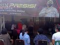 Polsek Kenjeran Pantau Jalannya Vaksinasi Untuk Warga Kecamatan Kenjeran, Pastikan Situasi Aman dan Lancar