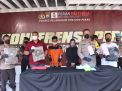 Polres Pelabuhan Tanjung Gelar Press Release Ungkap Kasus Penganiayaan Terhadap Anak