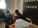 Polsek Pabean Cantikan Laksanakan Kegiatan Vaksinasi Covid-19 Booster Untuk Masyarakat Umum, Sediakan Jenis Pfizer