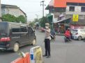 Polsek Asemrowo Laksanakan Piket Lalu Lintas di Jalan Tambak Mayor