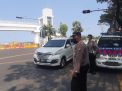 Polsek Kenjeran Lakukan Patroli Kewilayahan di Jembatan Suroboyo, Antisipasi Adanya 3C