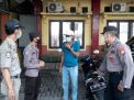 Polsek Asemrowo Bersama Tiga Pilar Laksanakan Operasi Yustisi, Tegakkan Peraturan Protokol Kesehatan di Wilayah Asemrowo