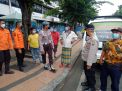 Polres Pelabuhan Tanjung Perak Laksanakan Operasi Yustisi Protokol Kesehatan di Jalan Kalianget