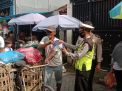 Polsek Krembangan Gelar Operasi Yustisi di Pasar Kalianak, Ingatkan Masyarakat Untuk Selalu Patuhi Prokes