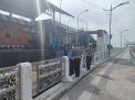 Polsek Kenjeran Terus Pantau Rutin Ketinggian Debit Air Sungai, Waspada Adanya Potensi Banjir