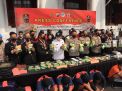 Satresnarkoba Polrestabes Surabaya Bekuk 7 Pengedar dan Amankan 42,8 Kg Sabu
