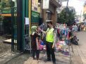 Polsek Krembangan Laksanakan Kegiatan Patroli Yustisi Protokol Kesehatan di Pasar Kalianak