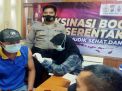 Polres Asemrowo Laksanakan Pengamanan Vaksinasi di Kawasan Pemukiman Dumar Industri