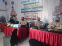 Polres Pelabuhan Tanjung Perak Tetap Semangan Amankan Arus Balik Lebaran di Suramadu