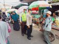 Polsek Krembangan Lakukan Operasi Masker di Pasar Kalianak, Sasar Pedagang dan Pembeli Yang Tidak Patuhi Peraturan Prokes