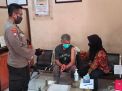 Polsek Krembangan Gelar Kegiatan Vaksinasi Covid-19 di Mako, Sediakan Jenis Astra Zeneca, Pfizer dan Moderna