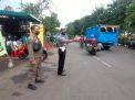 Polsek Semampir Gabung 202, 821 Lakukan Pemantauan Arus Lalin di Pos Akhir TL Karang Tembok