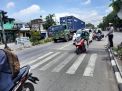 Polsek Krembangan Pantau Situasi Lalu Lintas di Simpang Mbah Ratu, Terpantau Situasi Lancar