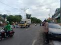 Polsek Krembangan Laksanakan Pemantauan Arus Lalu Lintas di U-Turn Jalan Demak, Situasi Terpantau Lancar Terkendali