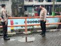Polsek Krembangan Lakukan Giat Pengecekan Debit Air Sungai, Waspada Adanya Kenaikan Debit Air