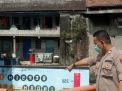Polsek Krembangan Cek Debit Air Tanjung Sadari, Terpantau Masih Dalam Batas Normal