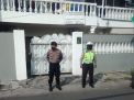 Personil Polsek Asemrowo Bersama Piket Gabungan Laksanakan Pengamanan Giat Kebaktian Minggu Pagi, Terpantau Situasi Aman Terkendali