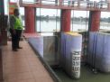 Polsek Krembangan Cek Debit Air di Pompa Air Solotigo, Antisipasi Adanya Kenaikan Air Sungai