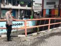 Polsek Krembangan Cek Debit Air di Pompa Air Jalan Solotigo, Terpantau Air Masih Dalam Batas Normal
