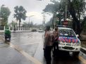 Polsek Kenjeran Lakukan Patroli Rutin di Jembatan Suroboyo, Pastikan Aman Dari Tindak 3C
