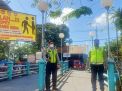 Polsek Semampir Laksanakan Himbauan Harkamtibmas di SWK Nyamplungan, Ingatkan Pengunjung Untuk Selalu Waspada 3C