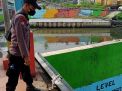 Polsek Asemrowo Cek Debit Air Sungai, Waspada Adanya Potensi Banjir