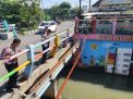 Polsek Kenjeran Cek Kondisi Pintu Air di Jalan Kejawan, Terpantau Situasi Masih Normal