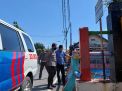 Polsek Kenjeran Pantau Debit Air Sungai, Terpantau Situasi Dalam Keadaan Normal