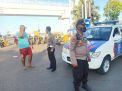 Polsek Krembangan Lakukan Patroli Sore Hari di Seputar Jembatan Suroboyo, Antisipasi Adanya 3C