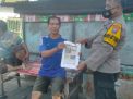 Polsek Kenjeran Laksanakan Sosialisasi PMK Kepada Peternak Kambing di Jalan Kedung Cowek