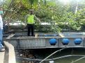 Polsek Semampir Lakukan Pengecekan Sungai Pegirian, Waspada Adanya Potensi Banjir