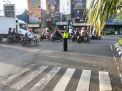 Polsek Krembangan Lakukan Patroli Arus Lalu Lintas, Terpantau Situasi Aman Lancar Terkendali