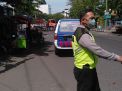 Polsek Semampir Laksanakan Patroli Kewilayahan di Depan Terminal Bus Religi Ampel, Antisipasi Adanya Kejahatan 3C