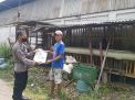 Polsek Asemrowo Berikan Himbauan Terhadap Masyarakat Jalan Asem Mengenai PMK